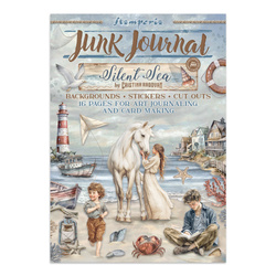 Junk Journal set of papers, stickers and elements - Silent Sea - Stamperia