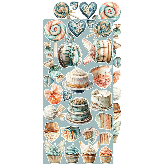 Time scrapbooking accessories set - Craft o'clock - Sprites of Harmony MIX
