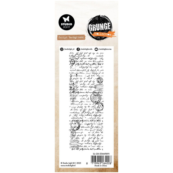 Transparent Stamp - StudioLight - Script background