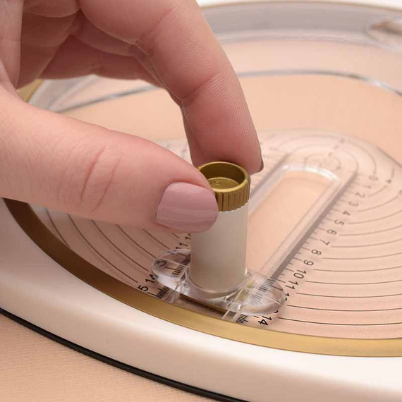 Circle Cutter Tool ⌀6 + mat - Vaessen Creative