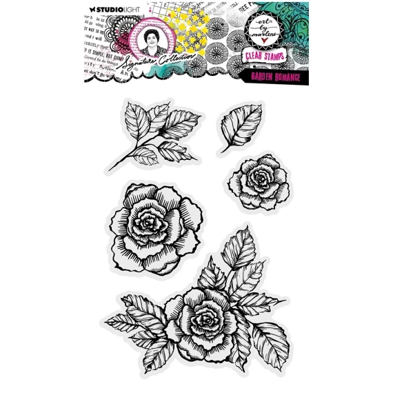 Transparent stamp - StudioLight - Garden romance