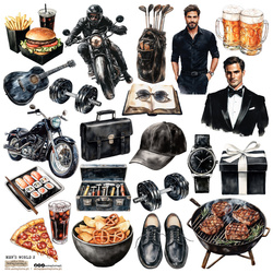 Stickers paper - ScrapLove - Mens World 2