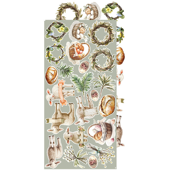 Time scrapbooking accessories set - Craft o'clock - Plum & Caramel - MIX