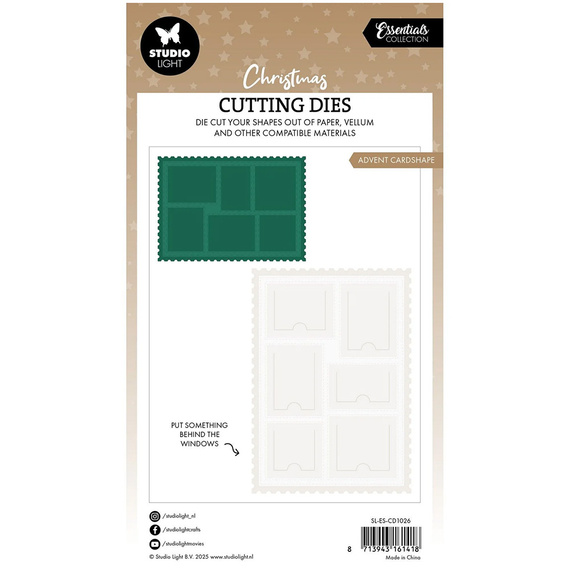 Cutting Die - StudioLight -  Advent cardshape