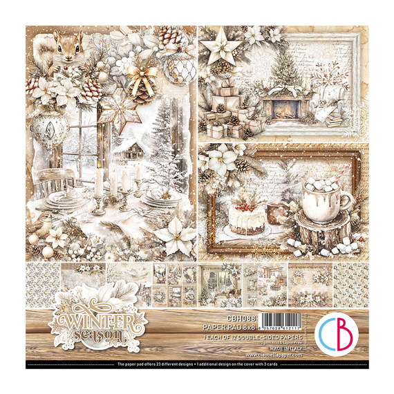20x20cm paper set - Ciao Bella - Winter Season