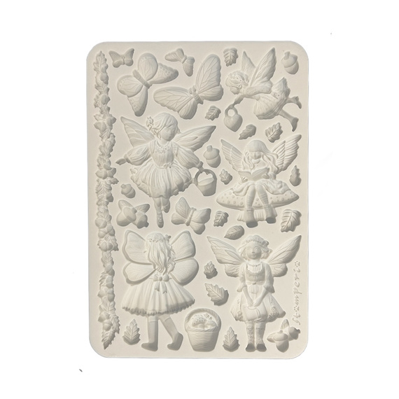 Silicone mold - Whispering Woods fairies - Stamperia