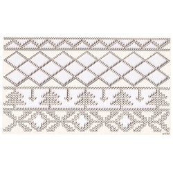 Chipboard borders XL - Nordic sweater