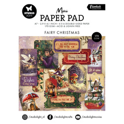 A7 scrapbooking elements paper set - Fairy Christmas