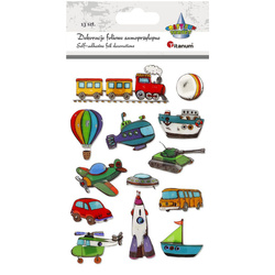 Stickers 3D foil - Vehicles