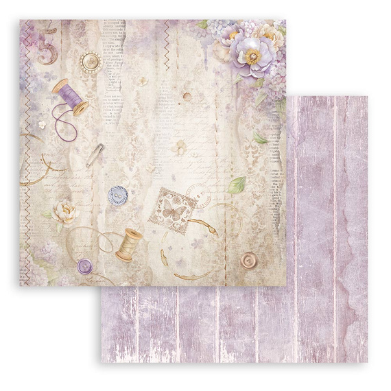 Scrapbooking Craft Papier Set 20x20 - Stamperia - Quiet Days