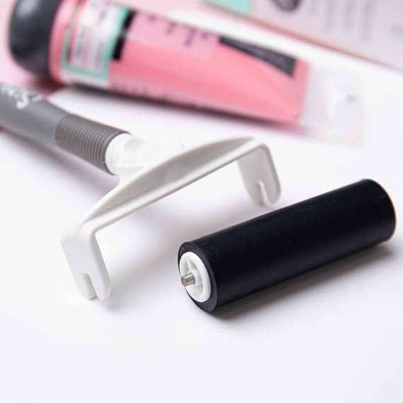 3-in-1 tool set - Sizzix rubber roller spatula roller