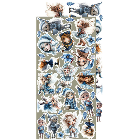 Scrapbooking accessories set - Craft o'clock -Jolly Season - Flowers & More