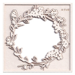 Chipboard - frame 2 -layers - Boho Love 
