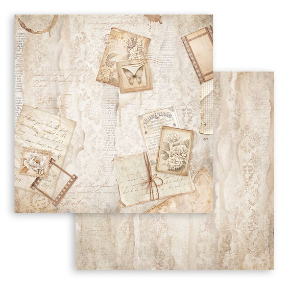 Scrapbooking Craft Papier Set 20x20 - Stamperia - Quiet Days