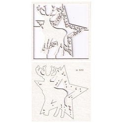 Chipboard - Cherish Christmas - 2 - Layers Star 