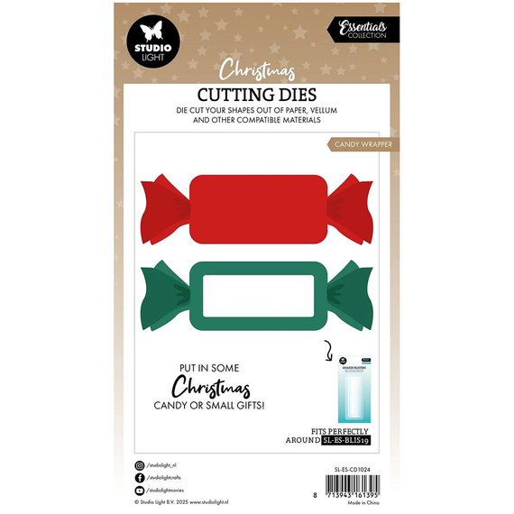 Cutting Die - StudioLight -  Candy wrapper 