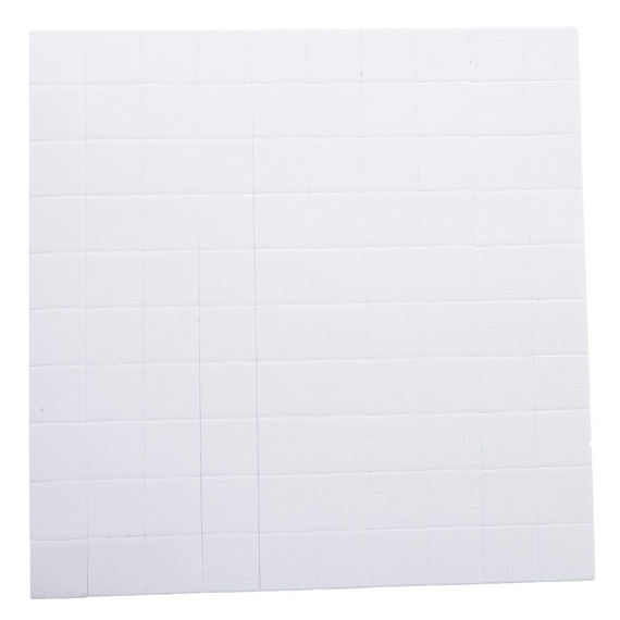 3D Foam Cubes -10 x 10 mm - 1 mm - for Scrapbooking & Crafts