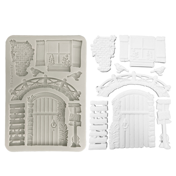 Silicone mold - Herbarium Silvae bridge - Stamperia