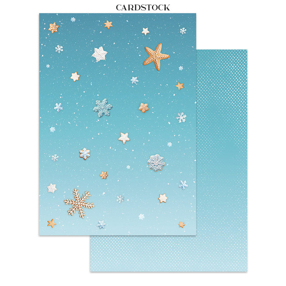 Junk Journal set of papers, stickers and elements - Candy Christmas - Stamperia