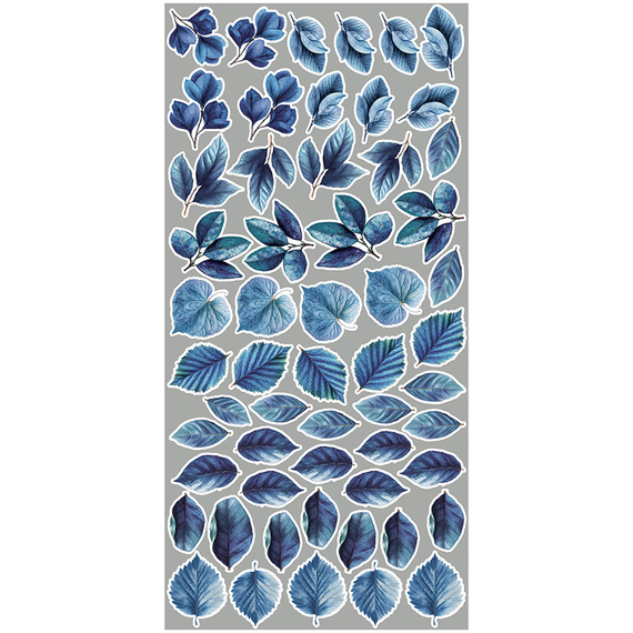 Time scrapbooking accessories set - Craft o'clock - All Leaves 04 - MIX