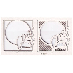 Chipboard Daydream - 3D square frame