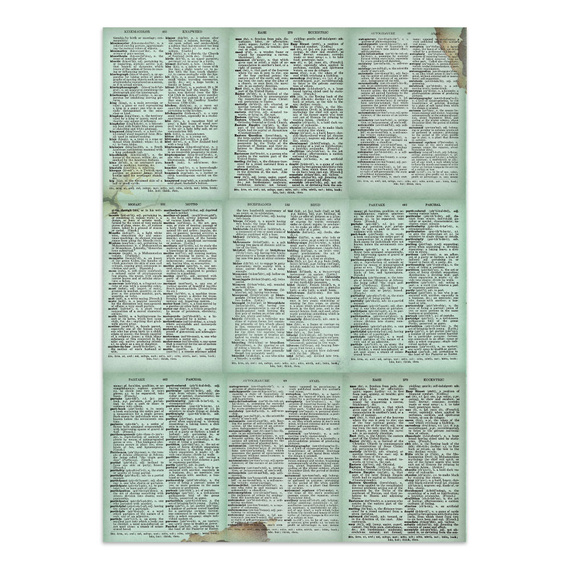 Junk Journal set of papers, stickers and elements - Voyages Fantastiques - Stamperia 