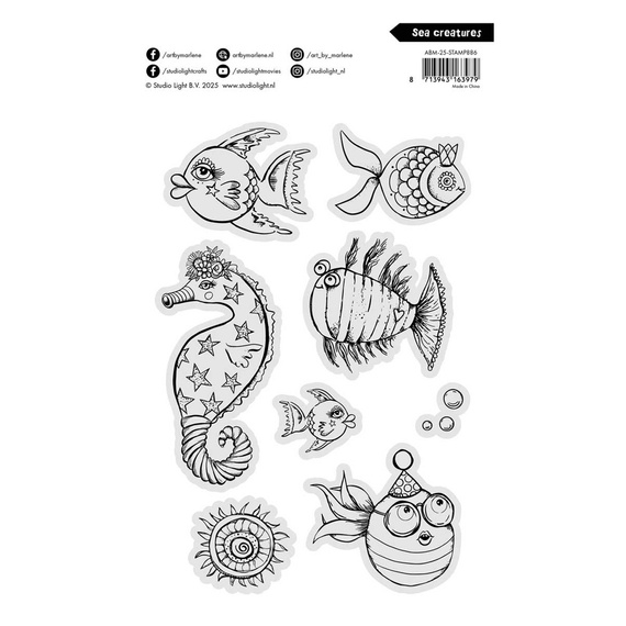 Transparent Stamp - StudioLight - Vintage butterfly