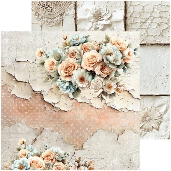 Set of scrapbooking papers 15x15 - Craft o'clock - Sprites of Harmony