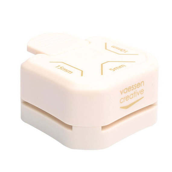 Decorative corner punch 3-in-1 - 5mm, 10mm, 15mm - Vaessen Creative