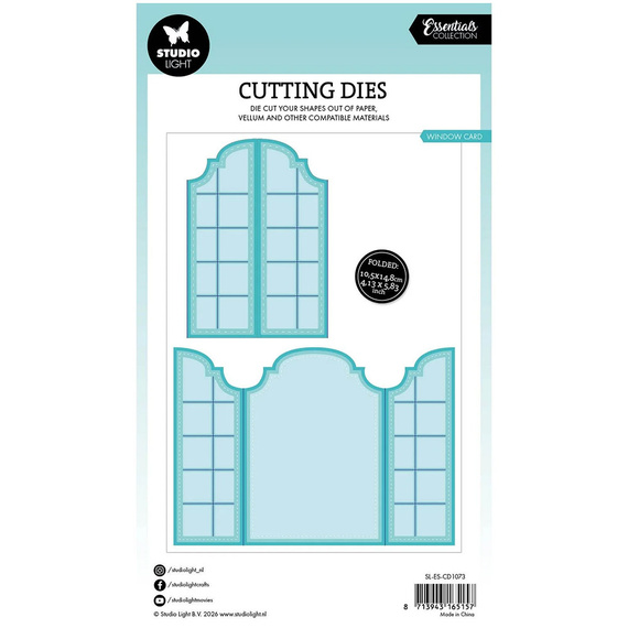 Cutting Die - StudioLight - Window folding cardshape window card base