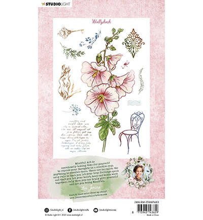 Transparent Stamp - StudioLight - Hollyhock