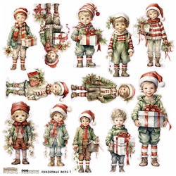 Stickers paper - ScrapLove - Christmas Boys 1