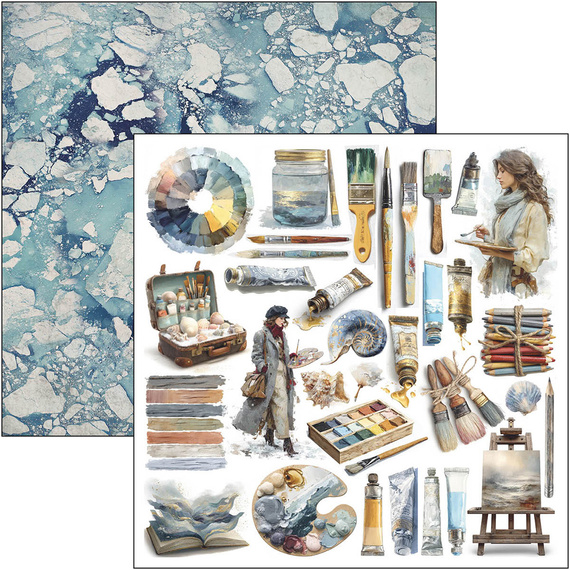 30x30cm paper set - Patterns Pad - Ciao Bella - Toy Shop