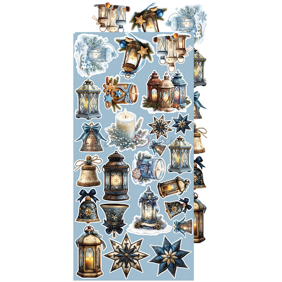 Scrapbooking accessories set - Craft o'clock  - Jolly Season
