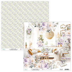 30x30 scrapbooking paper - Mintay - Home, Sweet Home 01