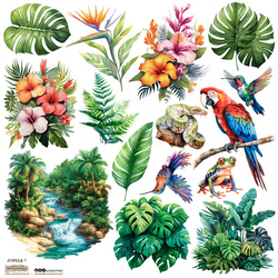 Stickers paper - ScrapLove - Jungle 1