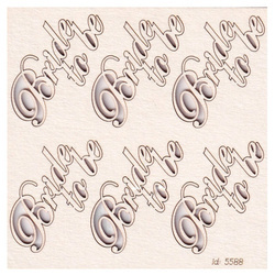 Chipboard - Bride to be - Lettering