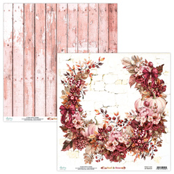 Scrapbooking paper 30x30 - Mintay - Rust & Rose 04