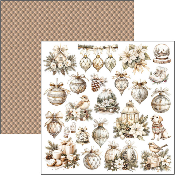 30x30cm paper set - Paterns Pad - Ciao Bella - Winter Season