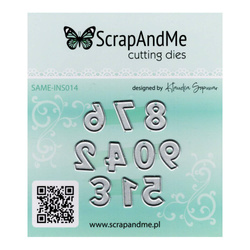 Cutting die - Scrapandme - Numbers