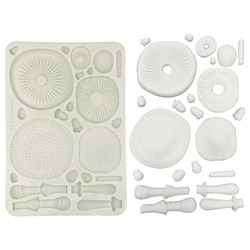 Silicone mold - Whispering Woods 3D mushrooms - Stamperia